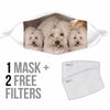 Amazing Coton De Tulear Print Face Mask