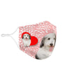 Cute Coton de Tulear Dog Print Face Mask