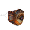 Cute Pekingese Dog Print Face Mask