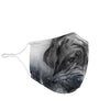 Lovely Neapolitan Mastiff Print Face Mask