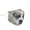 Cute St. Bernard Print Face Mask