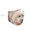 Old English Sheepdog Print Face Mask-Limited Edition