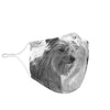 Briard Print Face Mask