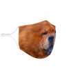 Cute Chow Chow Print Face Mask