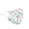 Floral&Paws Print Face Mask