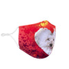 Lovely Coton De Tulear Print Face Mask