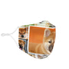 Shiba Inu Dog Print Face Mask