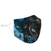 Cute Burmese Cat Print Face Mask