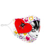 Cute Cats Heart Print Face Mask