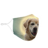 Cute Labrador Retriever Print Face Mask- Limited Edition