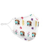 Cute Beagle Dog Patterns Print Face Mask