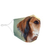 Saluki Dog Print Face Mask