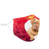 Bordeaux Mastiff Print Face Mask