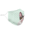 Cornish Rex Cat Print Face Mask