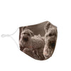 Soft Coated Wheaten Terrier Print Face Mask- Limited Edition