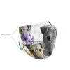 Airedale Terrier Print Face Mask- Limited Edition