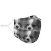 Papillon In Lots Print Face Mask