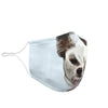 Chinese Crested Dog Print Face Mask