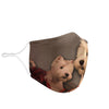 West Highland White Terrier Print Face Mask