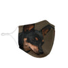 Miniature Pinscher Print Face Mask