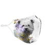 Lovely Glen of Imaal Terrier Print Face Mask