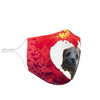 Lovely Border Terrier Print Face Mask