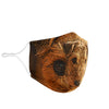 Lovely Airedale Terrier Print Face Mask