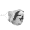 Lovely Japanese Chin Print Face Mask