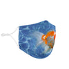 Cute Oranda Goldfish Print Face Mask