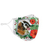 St. Bernard Print Face Mask