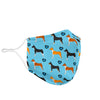 Basenji Dog Patterns Print Face Mask