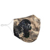 Cute Newfoundland Print Face Mask