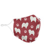 Chow Chow Dog Patterns Print Face Mask