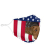 Airedale Terrier Print Face Mask