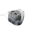 Lovely Shar Pei Print Face Mask