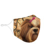 Cute Lhasa Apso Print Face Mask