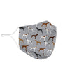 Pointer Dog Patterns Print Face Mask