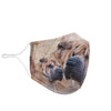 Shar Pei Print Face Mask