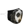 Cute Staffordshire Bull Terrier Print Face Mask