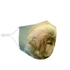 Lovely Tibetan Mastiff Print Face Mask