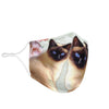 Tonkinese Cat Print Face Mask