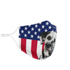 Dalmatian Dog Print Face Mask