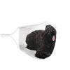 Black Russian Terrier Print Face Mask