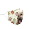 Briard Dog Print Face Mask