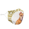 American Pit Bull Terrier Print Face Mask