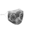 Tibetan Terrier Print Face Mask- Limited Edition