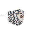 Cute Snowshoe Cat Print Face Mask