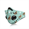 Savannah Cat Print Premium Face Mask